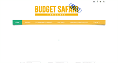 Desktop Screenshot of budget-safari-tanzania.com